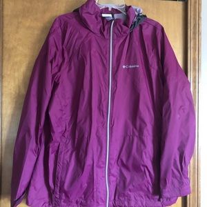 Columbia size 1x Light Weight Jacket (Never Used)